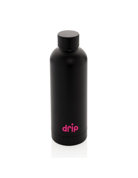 Botella agua de acero inoxidable reciclado Helsinki doble capa sin BPA 500ml PERSONALIZABLE