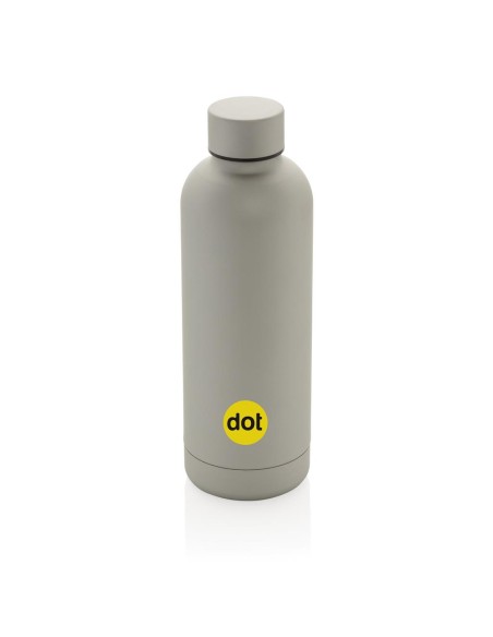 Botella agua de acero inoxidable reciclado Helsinki doble capa sin BPA 500ml PERSONALIZABLE