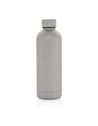 Botella agua de acero inoxidable reciclado Helsinki doble capa sin BPA 500ml PERSONALIZABLE