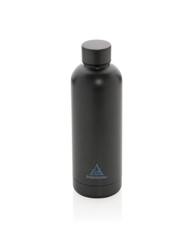 Botella agua de acero inoxidable reciclado Helsinki doble capa sin BPA 500ml PERSONALIZABLE