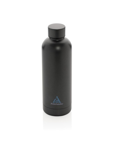 Botella agua de acero inoxidable reciclado Helsinki doble capa sin BPA 500ml PERSONALIZABLE