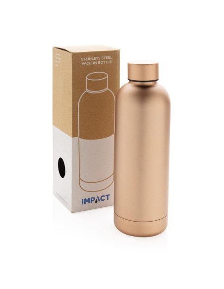 Botella agua de acero inoxidable reciclado Helsinki doble capa sin BPA 500ml PERSONALIZABLE