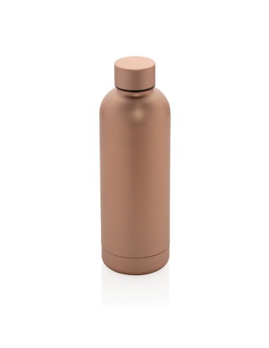 Botella agua de acero inoxidable reciclado Helsinki doble capa sin BPA 500ml PERSONALIZABLE