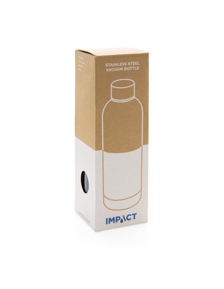 Botella agua de acero inoxidable reciclado Helsinki doble capa sin BPA 500ml PERSONALIZABLE