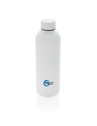 Botella agua de acero inoxidable reciclado Helsinki doble capa sin BPA 500ml PERSONALIZABLE