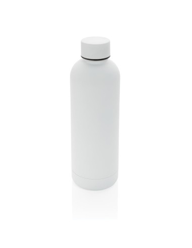 Botella agua de acero inoxidable reciclado Helsinki doble capa sin BPA 500ml PERSONALIZABLE