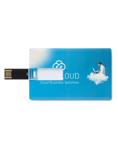 Memoria USB de ABS Gradiska en forma de tarjeta PERSONALIZABLE