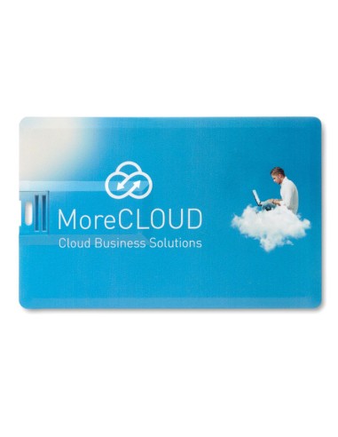 Memoria USB de ABS Gradiska en forma de tarjeta PERSONALIZABLE