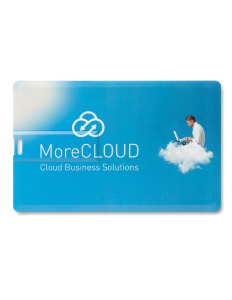 Memoria USB de ABS Gradiska en forma de tarjeta PERSONALIZABLE