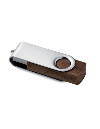 Memoria USB de madera y metal Pretoria 16GB PERSONALIZABLE