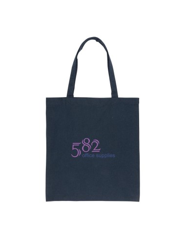 Bolsa de tela Medan algodón reciclado 145g/m2 natur asas largas PERSONALIZABLE