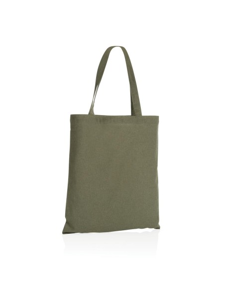 Bolsa de tela Medan algodón reciclado 145g/m2 natur asas largas PERSONALIZABLE
