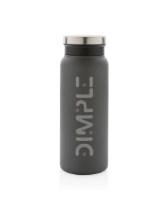 Botella agua de acero inoxidable reciclado Mannheim doble capa sin BPA 600ml PERSONALIZABLE 2