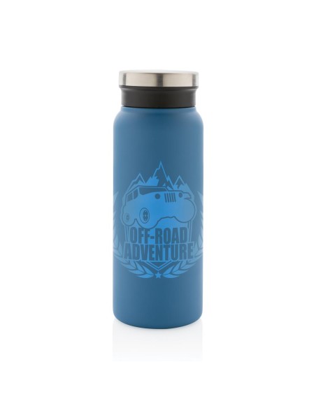 Botella agua de acero inoxidable reciclado Mannheim doble capa sin BPA 600ml PERSONALIZABLE