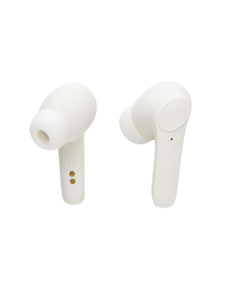Auriculares inalámbricos TWS de ABS reciclado Darmstadt PERSONALIZABLE