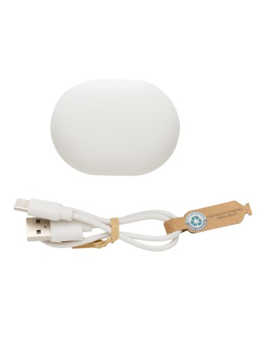 Auriculares inalámbricos TWS de ABS reciclado Darmstadt PERSONALIZABLE