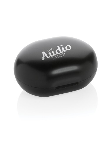 Auriculares inalámbricos TWS de ABS reciclado Darmstadt PERSONALIZABLE
