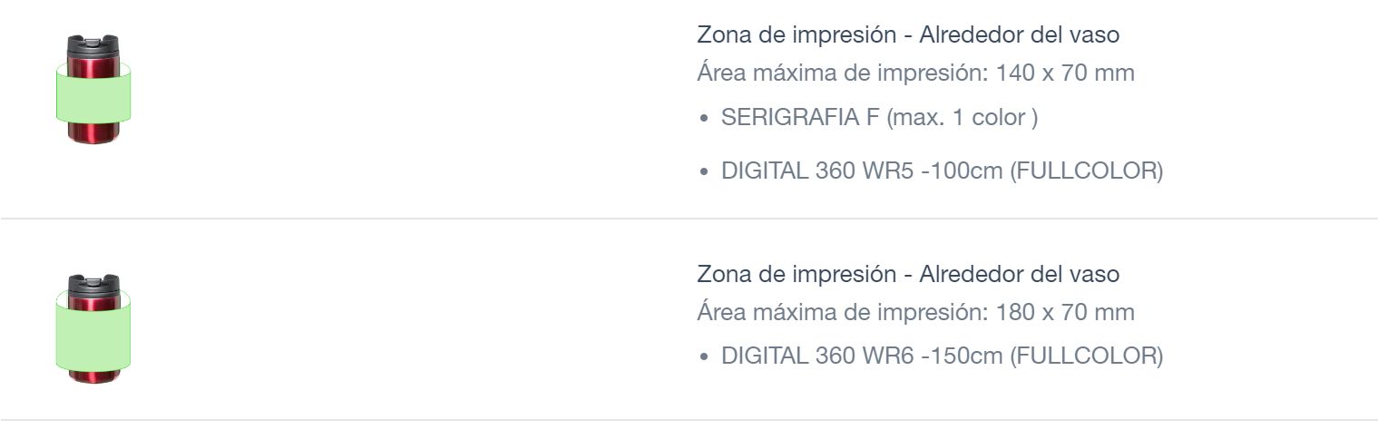 Opciones de impresión 2