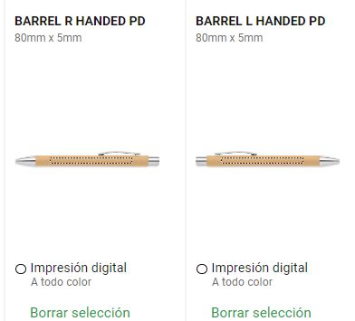 Opciones de impresión 2