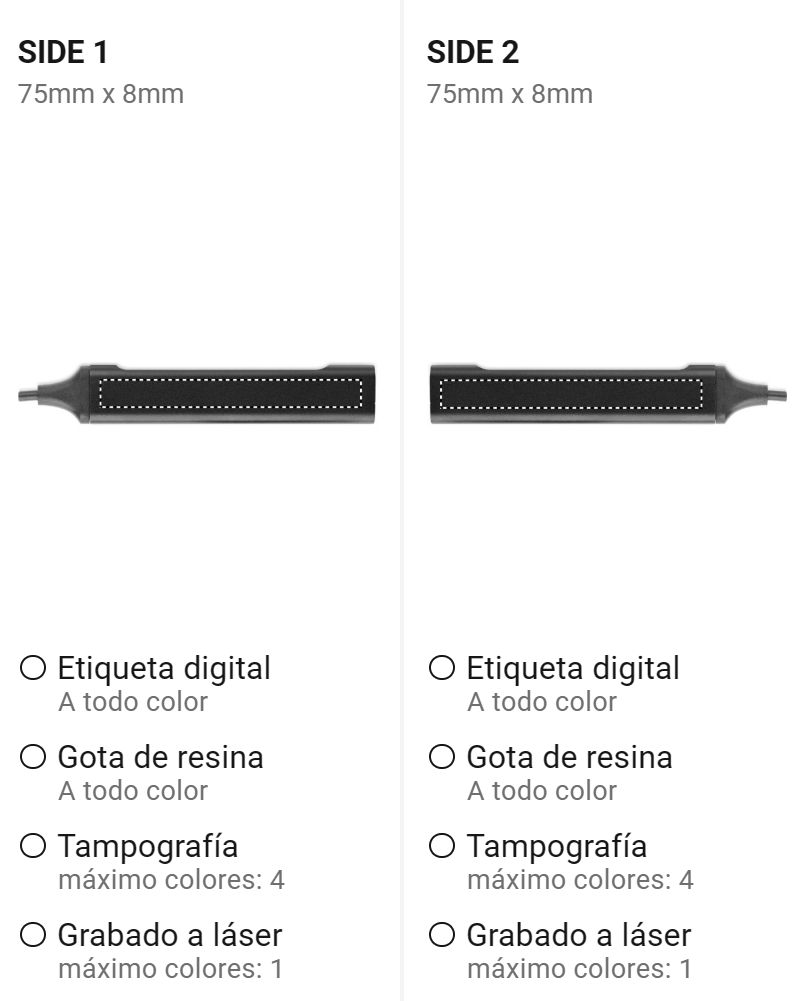 Opciones de impresión 1