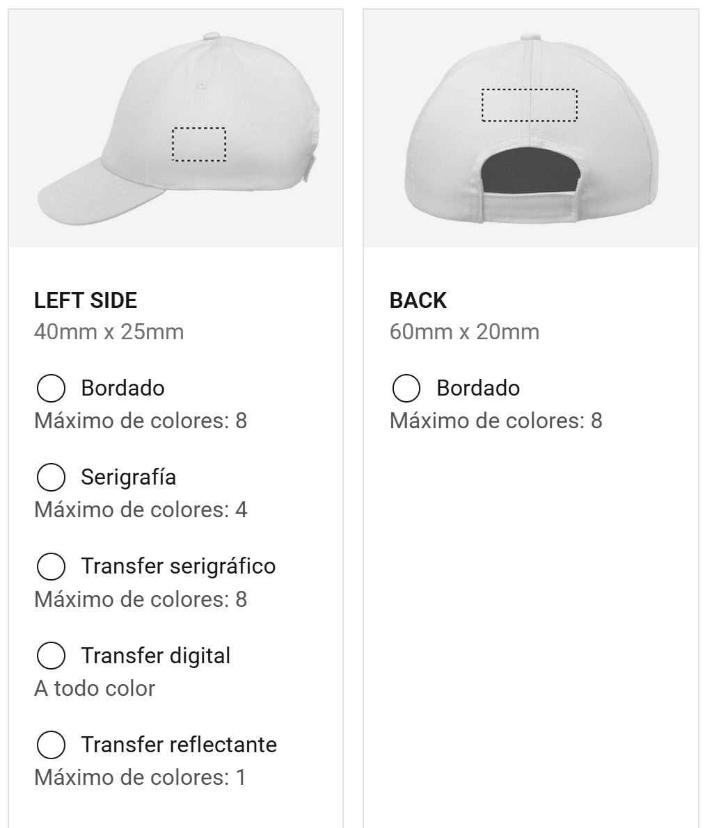 Opciones de impresión 2