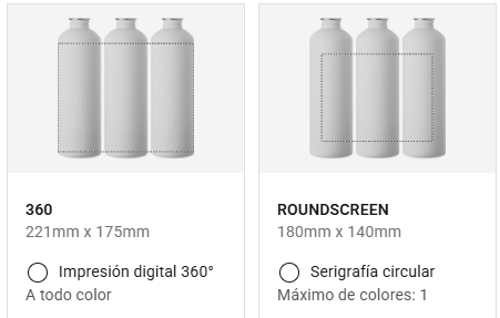 Opciones de impresión 1
