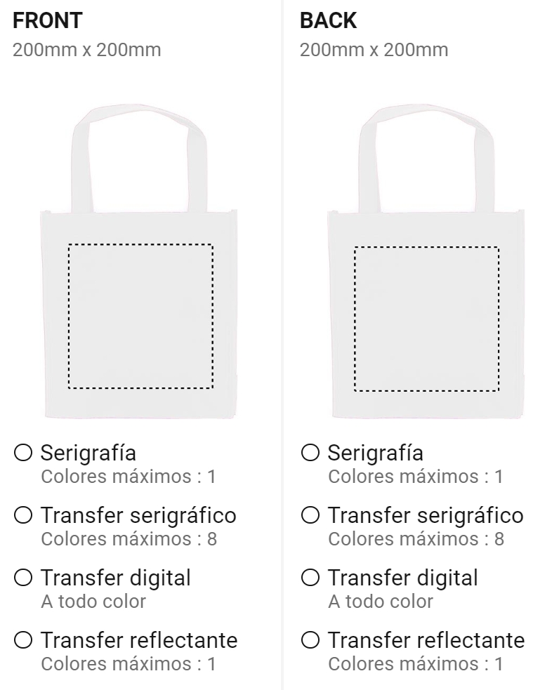 Opciones de impresión